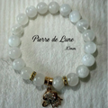 Bracelet Pierre de Lune 10mm