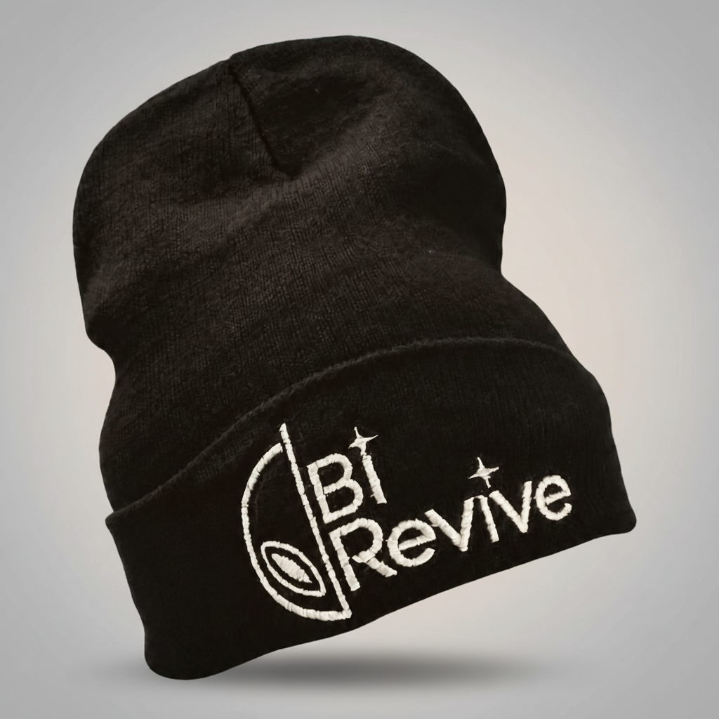 Tuque BiRevive logo blanc