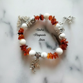 Bracelet d'Ambre & Magnésite