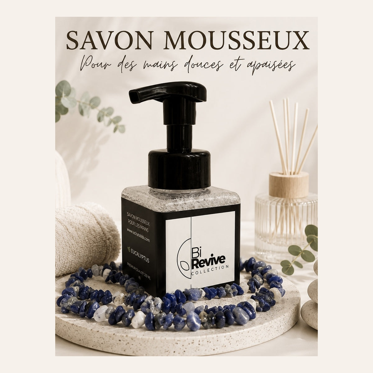 Savons Mousseux pour les Mains